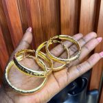 GOLD REP EARRINGS GDREP11