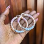 3 TONE EARRINGS