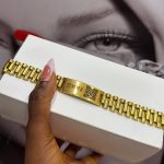 15MM QR CODE ROLEX  ENGRAVING GOLD