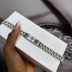 12MM QR CODE ROLEX  ENGRAVING SILVER