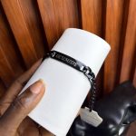 THICK CUBAN ENGRAVED HANDCHAIN BLACK