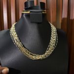 TWO TONE GOLD REPLICA CHAIN (24k PLATED) (PER ONE) 2TGRP03