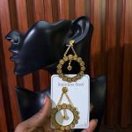 GOLD REPLICA EARRINGS EREP01