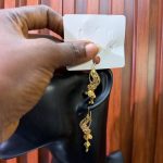 GOLD REPLICA EARRINGS GDER04