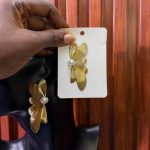 GOLD REPLICA EARRINGS GDER08
