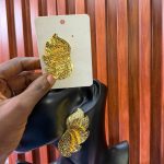 GOLD REPLICA EARRINGS GDER12