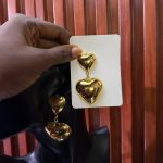 GOLD REPLICA EARRINGS GDER14