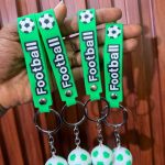 FOOTBALL KEY HOLDER GREEN
