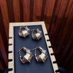 SUNBELLE THREE TONE EARRINGS S3N01