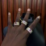 ZIRCONIA INLAID RING ZILRG01